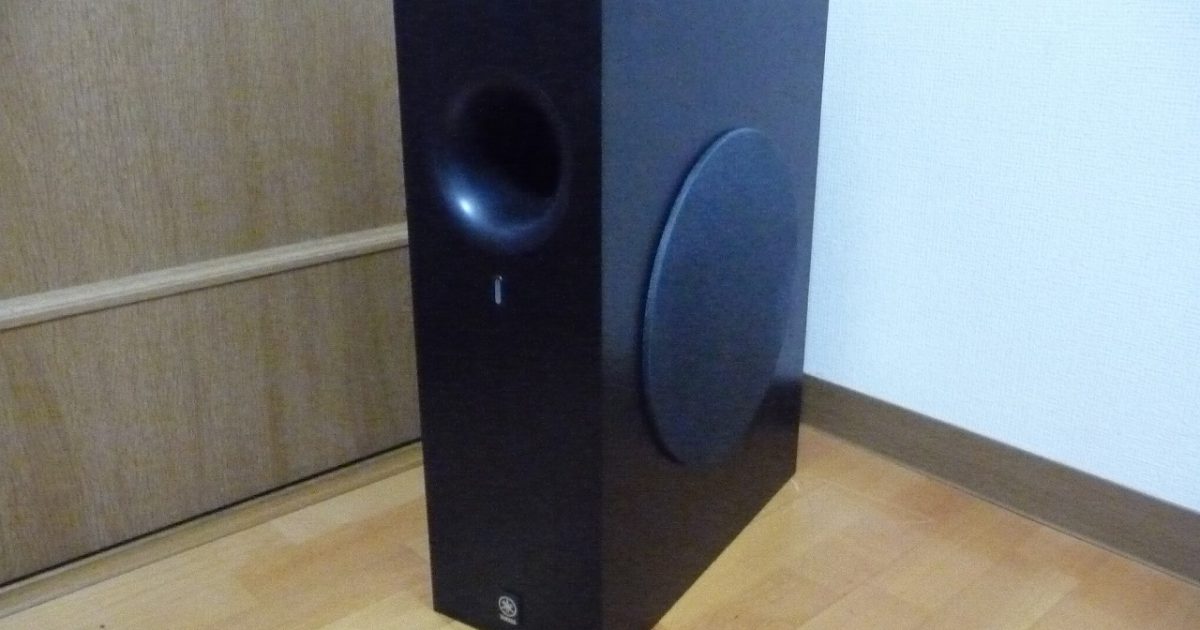 サブウーファー YAMAHA NS-SW210 ヤマハ スピーカー ブラック オーディオ