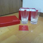 Baccarat タンブラーグラス ハイボールグラス バカラ クリスタルガラス 2個セット