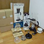 コーヒーサイフォン HARIO NOUVEAU NCA-3 ハリオ ヌーヴォー 300ml/3人用 コーヒーメーカー 付属品多数