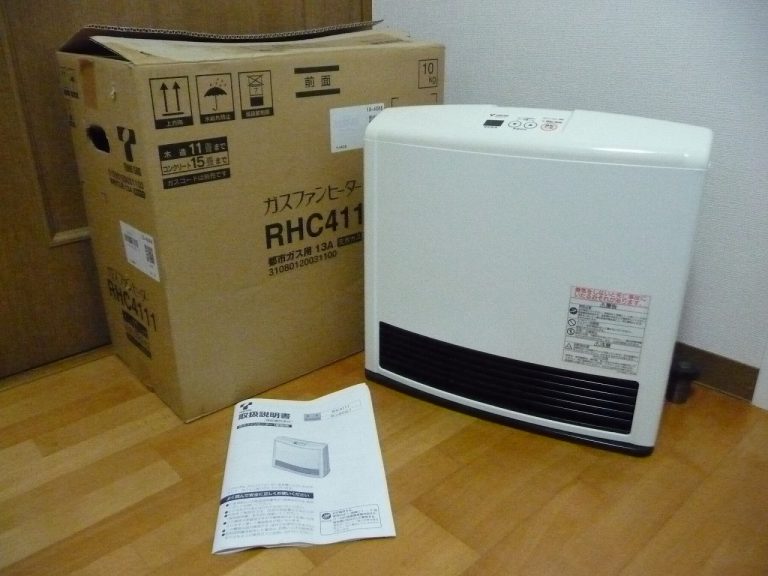 ガスファンヒーター Rinnai RC-L4002E-1 RHC4111 都市ガス 12A 13A 15畳 リンナイ ストーブ