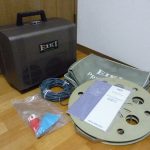 16mm 映写機 EIKI SSL-1 プロジェクター 映機工業 ランプ点灯OK 説明書 ケーブル リール カバー付属
