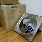 換気扇 MITSUBISHI EF-40DTXB3 三菱電機 産業用送風機 ステンレス 200V 工場 厨房 倉庫 塩害地域 地下室など