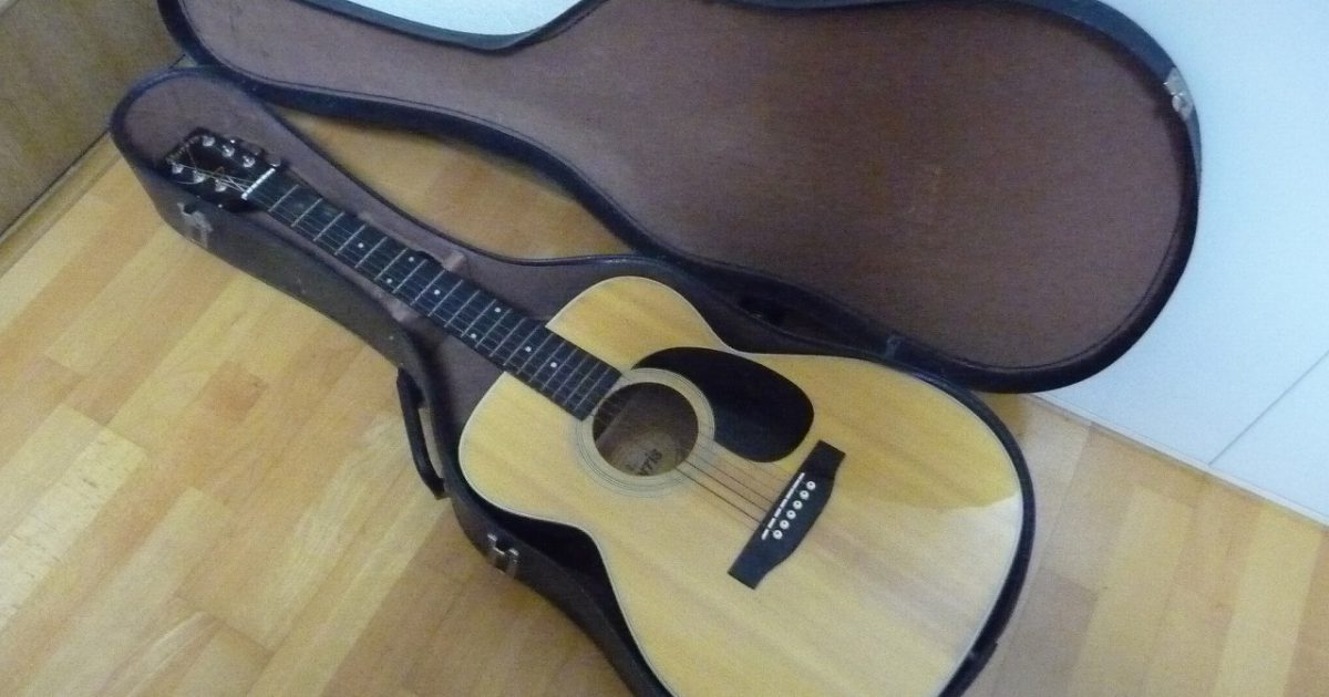 アコースティックギター Morris F-15 モーリス アコギ フォークギター ハードケース付き