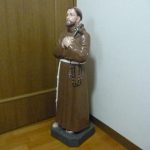 フィギュア フランシスコ・ザビエル 陶器 約80cm Francisco de Xavier Francisco de Jasso y Azpilicueta キリスト教 イエズス会 カトリック スペイン 宣教師