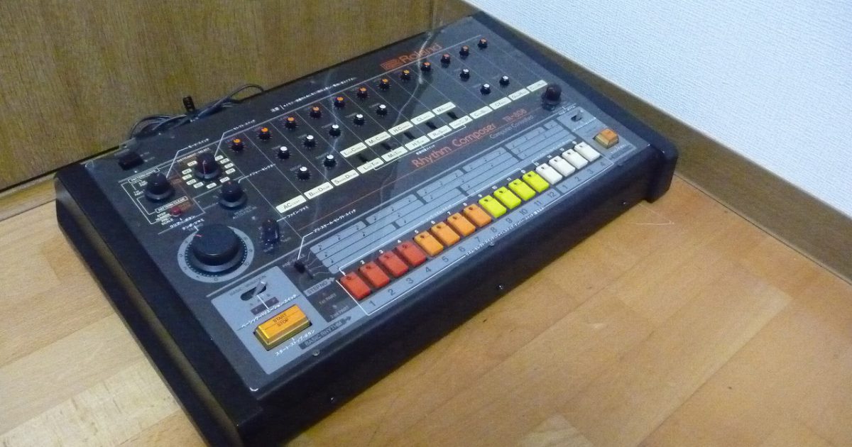 リズムマシン Roland TR-808 ローランド やおや ヤオヤ Rhythm Composer リズムコンポーザー 未来技術遺産