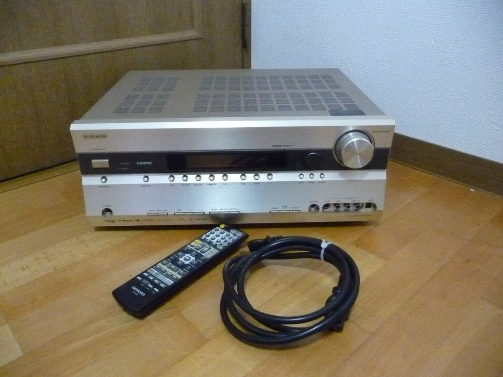 AVアンプ ONKYO TX-SA605 オンキヨー 7.1ch HDMI ゴールド AV ...