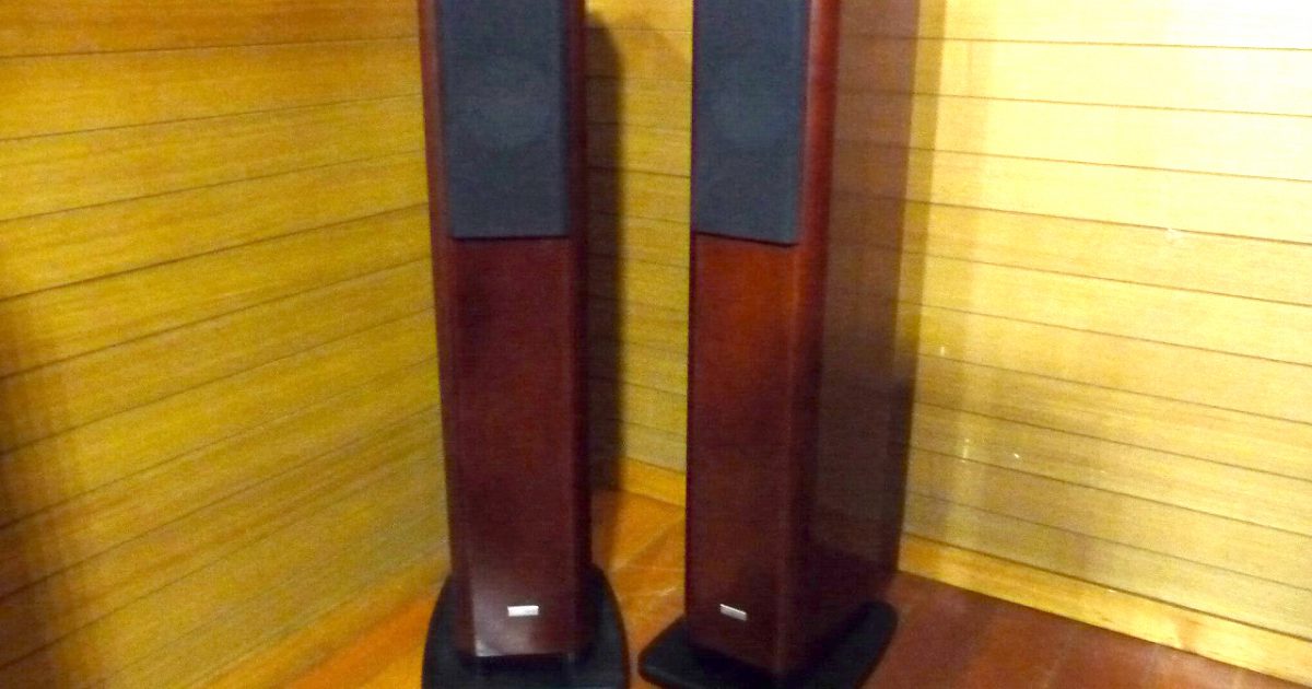 トールボーイスピーカー ONKYO D-508E オンキヨー ステレオ 2WAY ペア 木目 2個