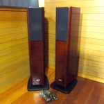 トールボーイスピーカー ONKYO D-508E オンキヨー ステレオ 2WAY ペア 木目 2個