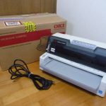ドットインパクトプリンタ OKI MICROLINE 6300FB2 沖データ マイクロライン 伝票 印字 複写 24ピン USB パラレル