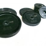 プレート IVANKO ラバー 5kg×2枚 2.5kg×2枚 1.25kg×4枚 20kg 28mm ダンベル バーベル イヴァンコ