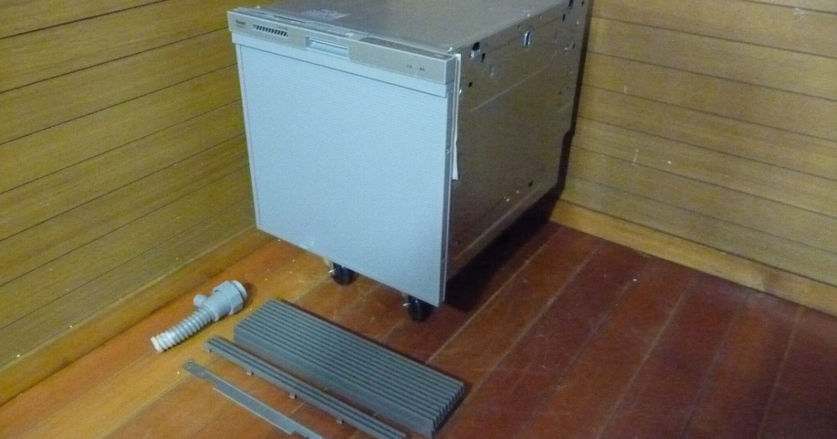 食器洗い機 Rinnai RSW-C402C リンナイ ビルトイン 食洗機 引出し式 33点 4人分 乾燥機 保証付き 2018年