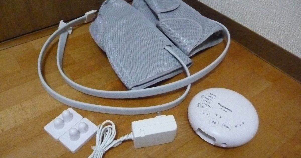 レッグリフレ Panasonic EW-NA84-S パナソニック フットマッサージャー 脚 足裏 曲面温感ヒーター シルバー