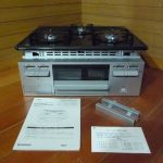 ビルトインガスコンロ Harman DG32Q1VQ1SV ハーマン プロパンガス LPG 60cm 3口 未使用 新築外し 水無し片面焼き 2019年