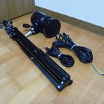モノブロック ストロボ COMET TWINKLE III TW-02III CMS mini コメット ツインクル フラッシュ ミニスタンド 三脚 カメラ 付き