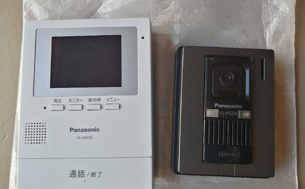 テレビドアホン Panasonic VL-ME30X VL-V522L パナソニック インターホン 録画機能 夜でもカラー 増設モニター対応