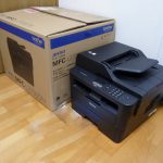 レーザープリンタ brother MFC-L2730DN ブラザー モノクロ 複合機 ファックス コピー スキャナー FAX カウンター 2444枚