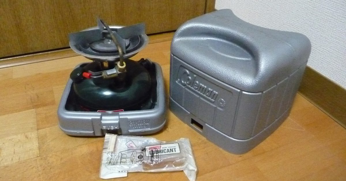 ガソリンストーブ Coleman 508A STOVE コールマン コンロ 1口 シングルバーナー
