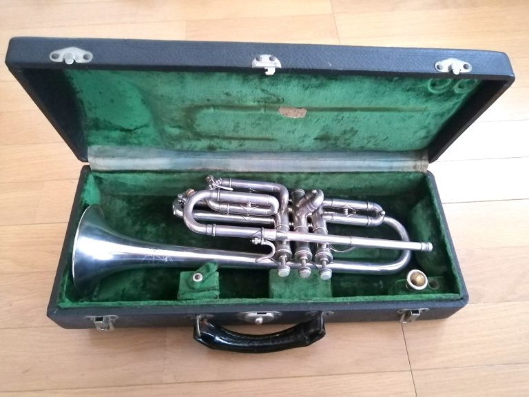 コルネット FRANK HOLTON & Co. ELKHORN WISC H-C フランク ホルトン ハードケース 付き トランペット