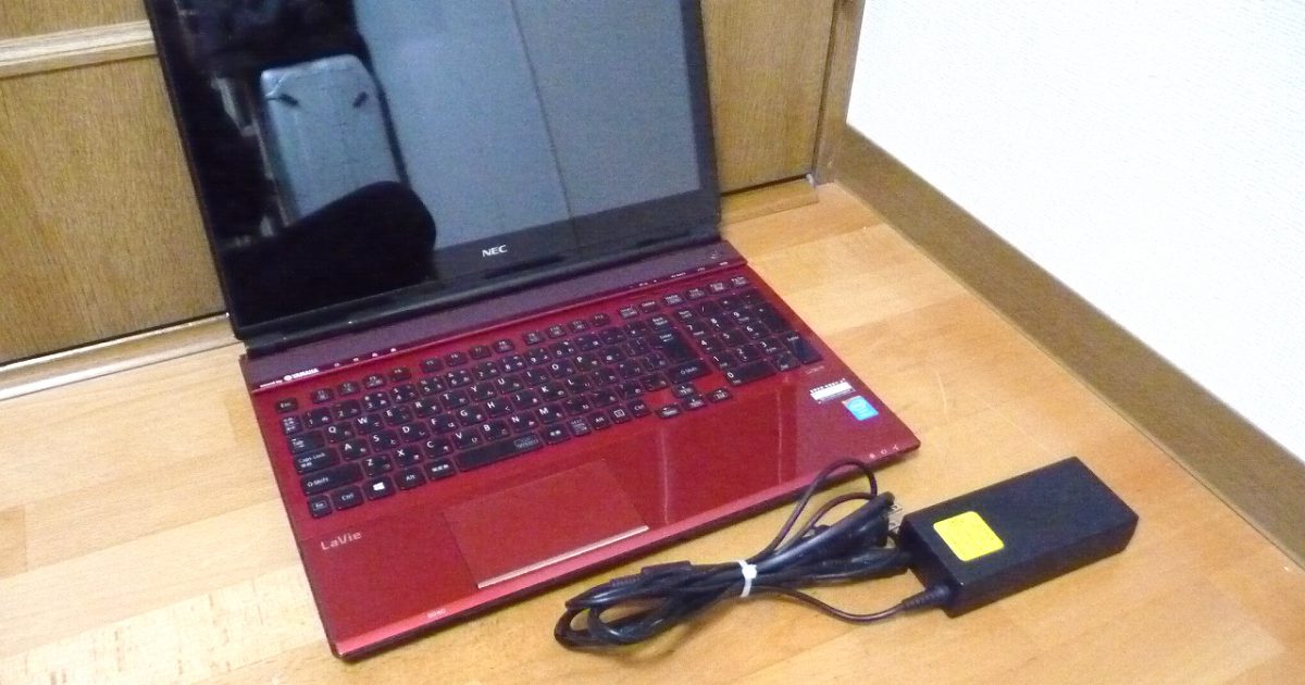 ノートパソコン NEC PC-LL750RSR Windows10 Core i7-4700MQ 2.40GHz 8.00GB 500GB BD-RE 15.6インチ