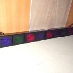 舞台照明 National NQ37011KZ 舞台演出用 据置取付型 白熱灯 ロアーホリゾントライト 90W×9灯用 3回路用