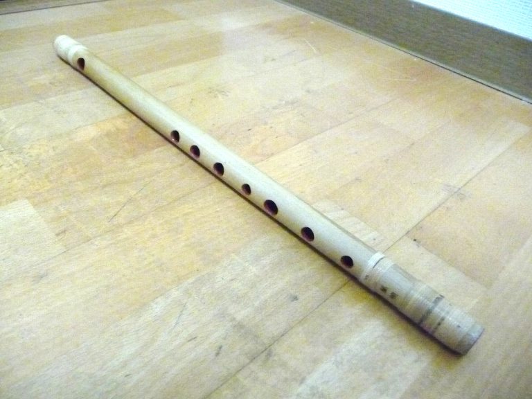篠笛 蘭情 蘭照 六本調子 約44cm