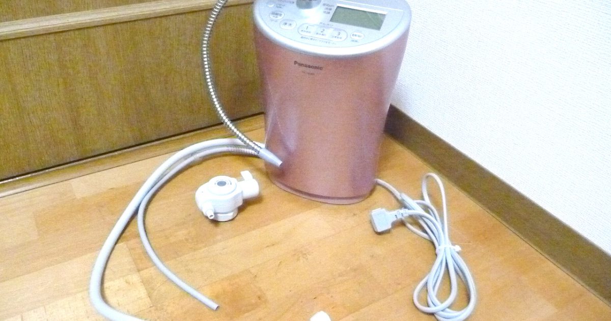 アルカリイオン整水器 Panasonic TK-AS44 パナソニック 据置型 浄水器 酸性水 不織布 粒状活性炭 セラミック 粉末活性炭 中空糸膜