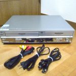 DVDレコーダー Panasonic DMR-E75V パナソニック VHS ダブルデッキ DVD-RAM DVD-R ビデオデッキ