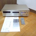 カセットデッキ Pioneer T-D7 パイオニア 3ヘッド シングル デジタル プロセッシング システム リモコン CU-T027