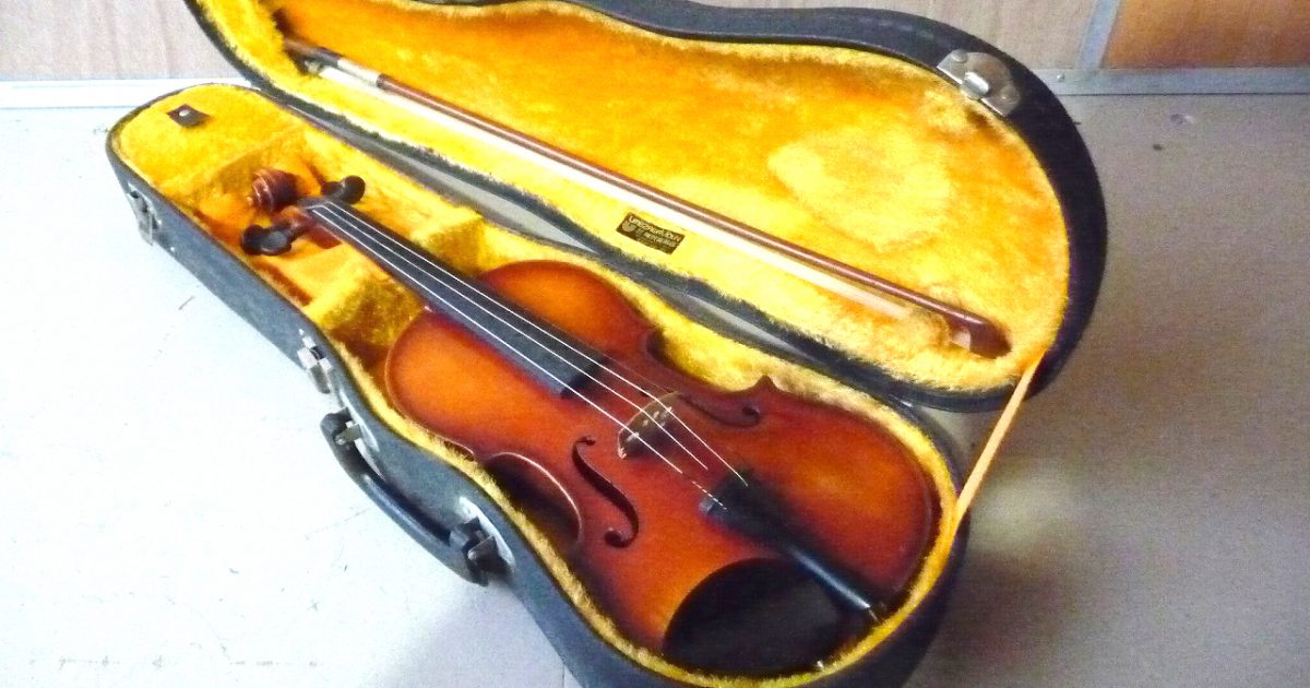 ヴァイオリン Kiso Suzuki Violin Copy of Antonius Stradivarius Anno 1795 1/4 No.230 木曽 鈴木バイオリン ハードケース 弓 付属