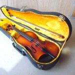 ヴァイオリン Kiso Suzuki Violin Copy of Antonius Stradivarius Anno 1795 1/4 No.230 木曽 鈴木バイオリン ハードケース 弓 付属