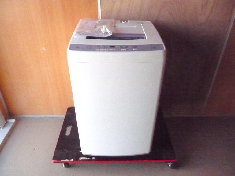 洗濯機 AQUA AQW-S60F アクア 6kg 全自動 簡易乾燥機付き ホワイト 単身用 一人暮らし