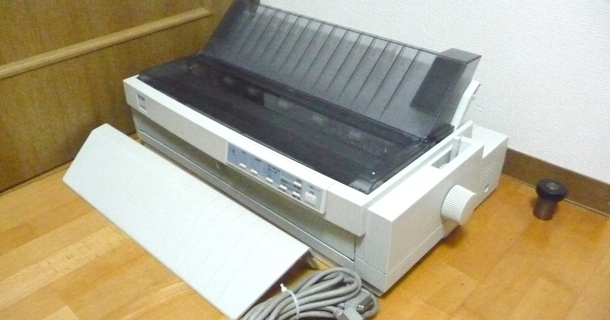 ドットインパクトプリンタ EPSON VP-1850 エプソン パラレル 送り状 伝票 印刷