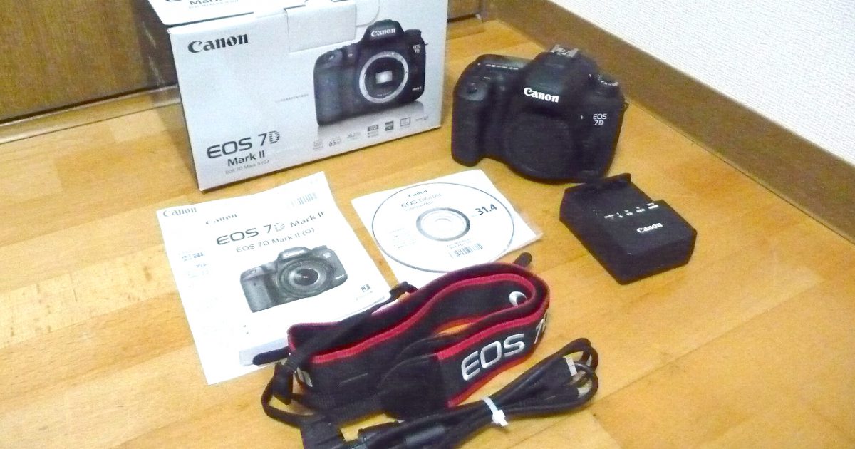 カメラ Canon EOS 7D Mark II キャノン デジタル一眼レフ デジカメ イオス 2020万画素 CMOSセンサー デュアル DIGIC 6