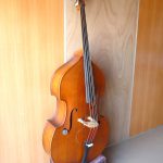 コントラバス Cremona No.40 クレモナ ウッドベース UNDER WOOD BASS PICKUP 弓 サイレンサー ソフトケース 台 付属