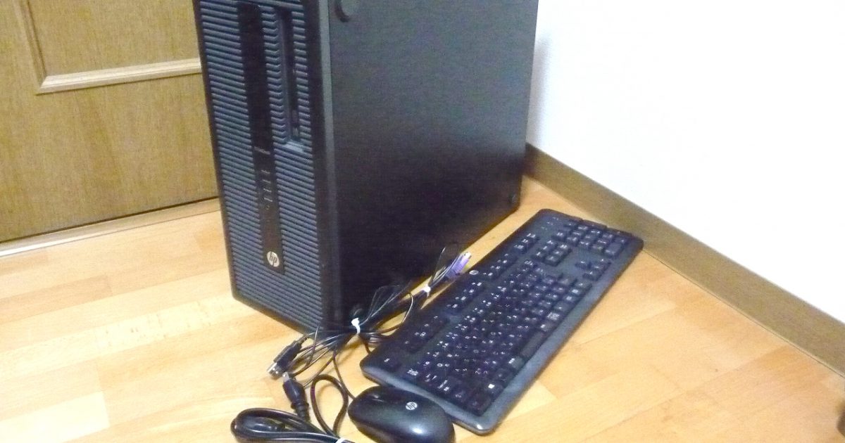 パソコン HP EliteDesk 800 GI TWR Windows10 Pro Core i5-4590 メモリ 10GB HDD 600GB ミドルタワー エリートデスク