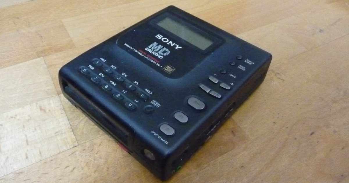 MDウォークマン SONY MD WALKMAN MZ-1 ソニー ウォークマン レコーダー