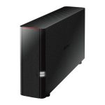 外付けハードディスク BUFFALO LinkStation LS210D0101G バッファロー ネットワーク対応 HDD NAS 1TB メディアサーバー