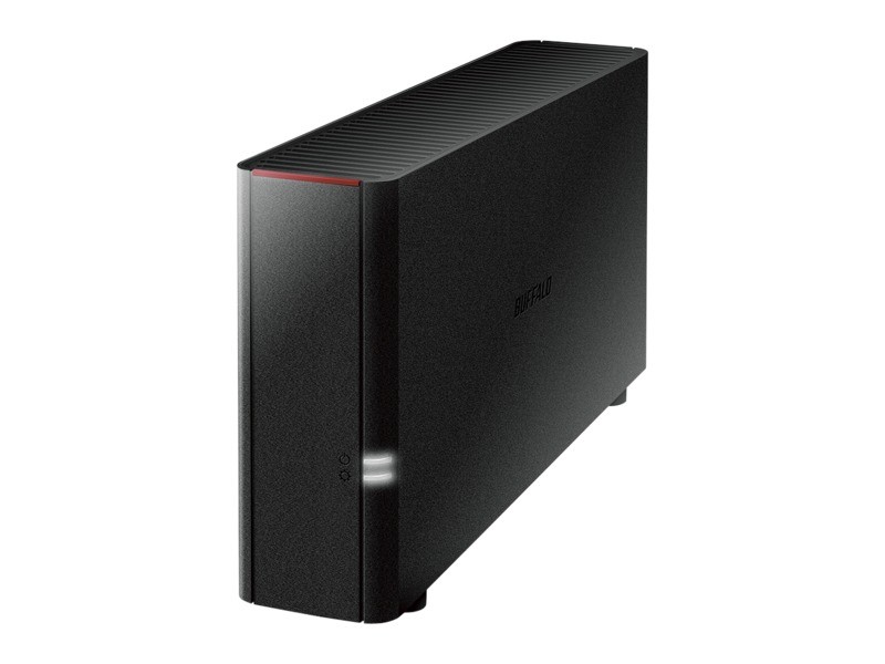 外付けハードディスク BUFFALO LinkStation LS210D0101G バッファロー ネットワーク対応 HDD NAS 1TB メディアサーバー