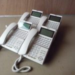 ビジネスフォン NEC DT400 Series DTZ-24D-2D(WH) TEL DZV(XD)W-2Y(WH) 24ボタン 電話機 ビジフォン 4台セット 日本電気