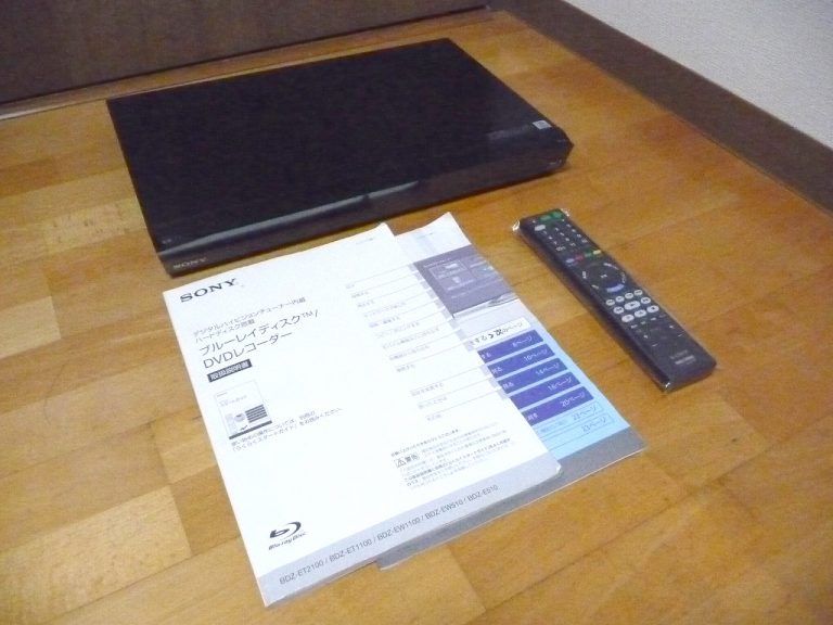 ブルーレイレコーダー SONY BDZ-ET1100 ソニー HDD 1TB 3番組同時録画 CREAS 5 リモコン RMT-B015N B-CAS 付属 プレーヤー