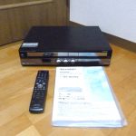 DVDレコーダー SHARP AQUOS DV-ACV52 シャープ アクオス HDD搭載 250GB VHSビデオデッキ B-CAS リモコン付属 地デジ