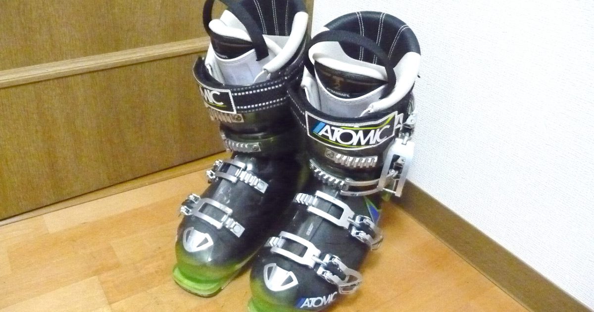 スキーブーツ ATOMIC HAWX 110 DYNASHAPE アトミック ホークス ダイナシャープ 25.0-25.5cm 295mm ブラック グリーン