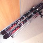 カービングスキー SALOMON Xwing 4 165 サロモン エックスウィング ブラック スキー板 ストック付き