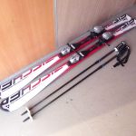 カービングスキー FISCHER PROGRESSOR 140 フィッシャー プログレッシャー SINANO シナノ ストック付き ホワイト レッド
