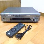 VHS Hi8 ダブルビデオデッキ SONY WV-H5 ソニー ハイエイト リモコン付属 RMT-V235 1998年