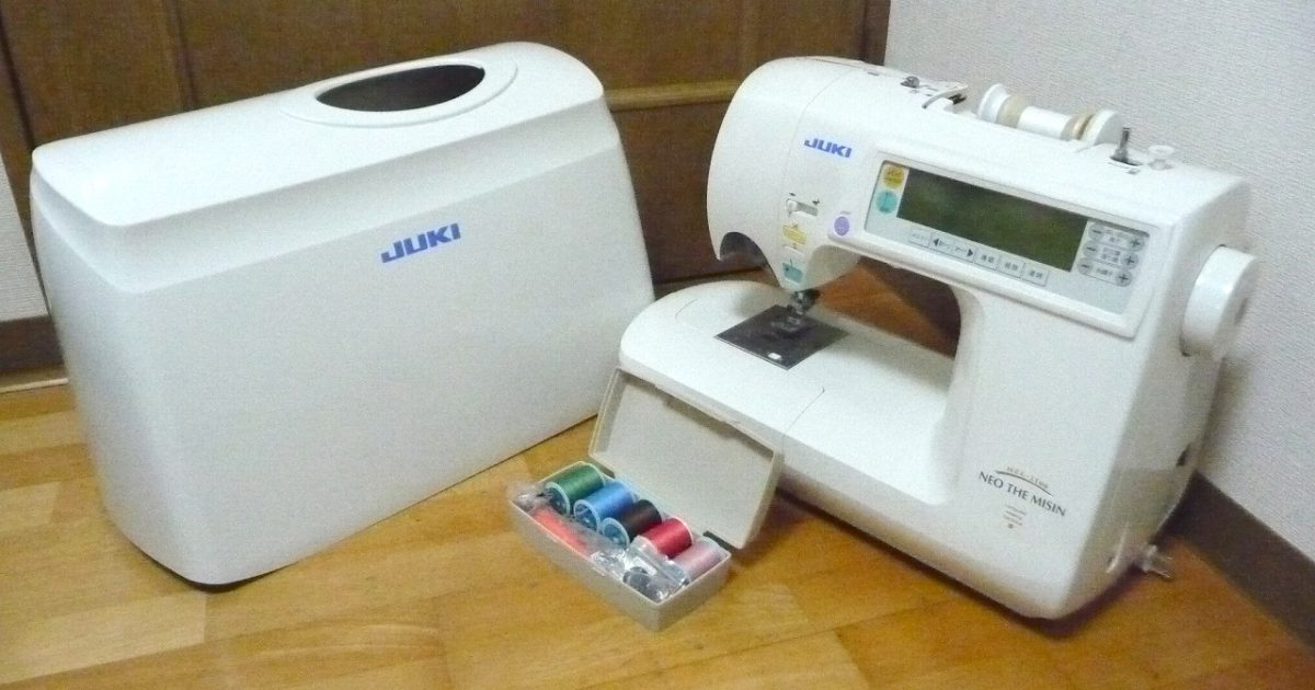 コンピューターミシン JUKI NEO THE MISIN HZL-2100 ジューキ ネオ ザ ミシン 自動糸調子 厚物縫い 自動止め縫い