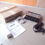 車載アンプ UNI-PEX NDA-402A ユニペックス マイク MD-5A 選挙 街宣 拡声器 カーオーディオ DC10～16V 40W