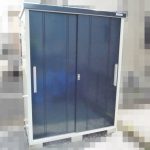 サンキン 物置 イースタイル 2枚扉 E-Style COOL 1575 間口1500×奥行750×高さ1937mm 屋外収納庫 2018年