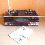 ガスコンロ Rinnai LAKUCIE RTE65VARB リンナイ ラクシエ ガラストップ LPG プロパンガス 60cm ガステーブル ガス台