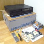 ベータビデオデッキ SONY SL-HF91D Hi-Band Betamax hi-fi ハイバンド ベータマックス ハイファイ リモコン 説明書 カセット など付属